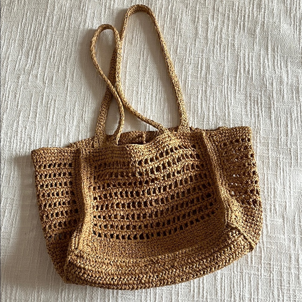 New Madewell Crochet Tote Bag